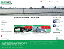 Tablet Screenshot of fr.fruitsecurity.com